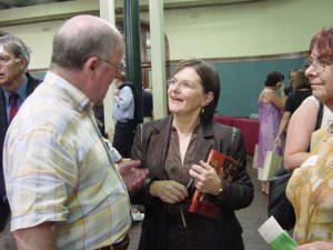 Max, Lenore & Veronika Coltheart at the launch of Jessie Street, Sydney Town Hall 9 March 2004
